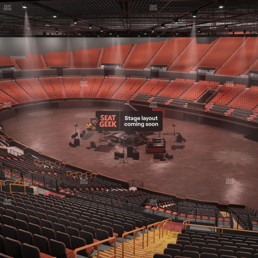 Kia Forum - Section 214 Seat View