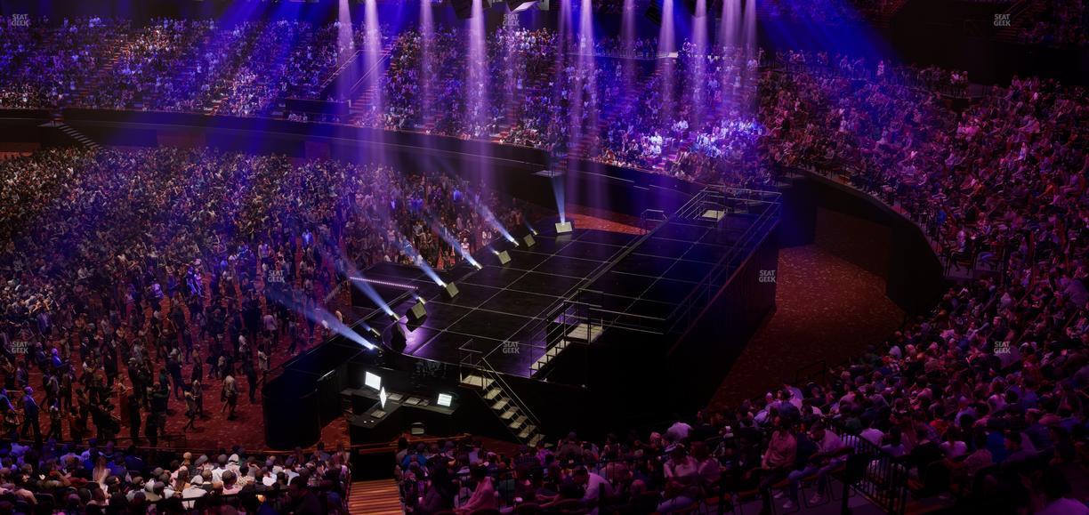 Kia Forum - Section 214 Seat View