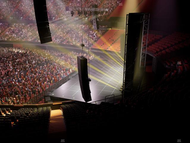 Kia Forum - Section 214 Seat View