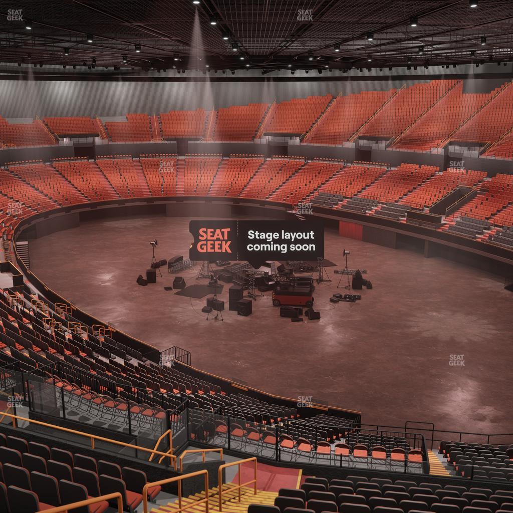 Kia Forum - Section 215 Seat View