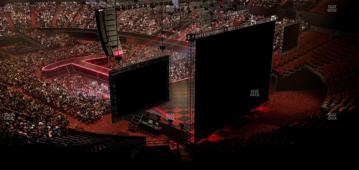 Kia Forum - Section 215 Seat View