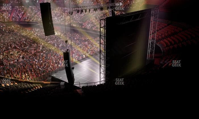 Kia Forum - Section 215 Seat View