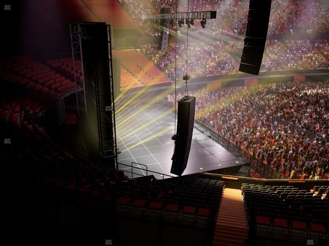 Kia Forum - Section 222 Seat View