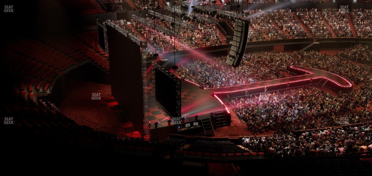 Kia Forum - Section 222 Seat View