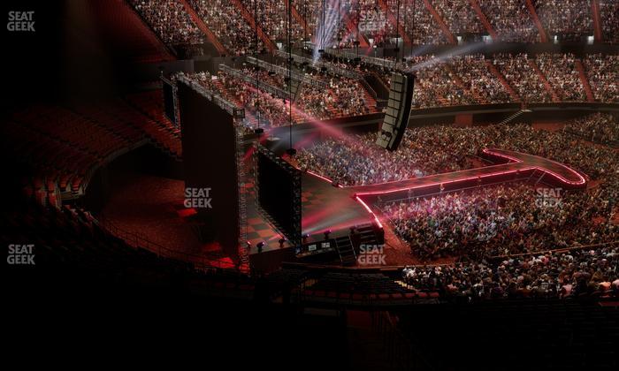 Kia Forum - Section 222 Seat View