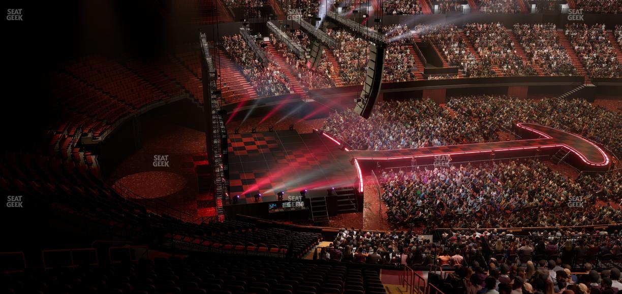 Kia Forum - Section 223 Seat View