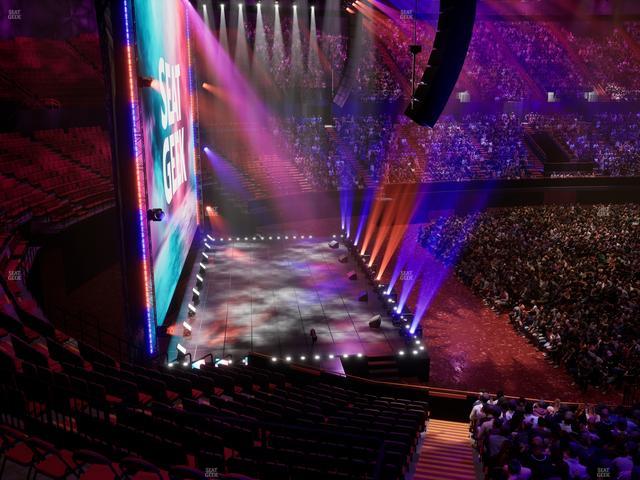 Kia Forum - Section 223 Seat View