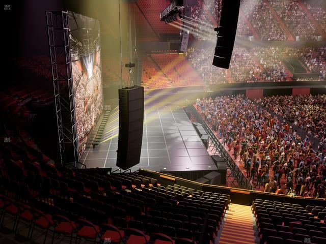 Kia Forum - Section 223 Seat View