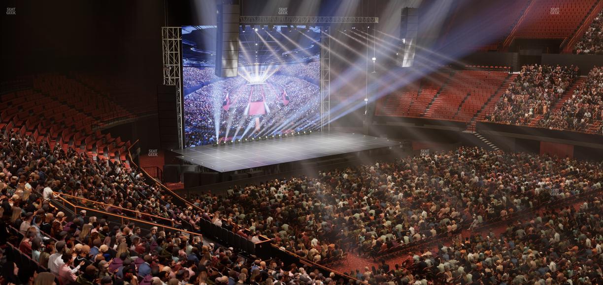 Kia Forum - Section 230 Seat View