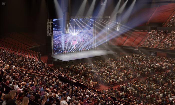 Kia Forum - Section 230 Seat View