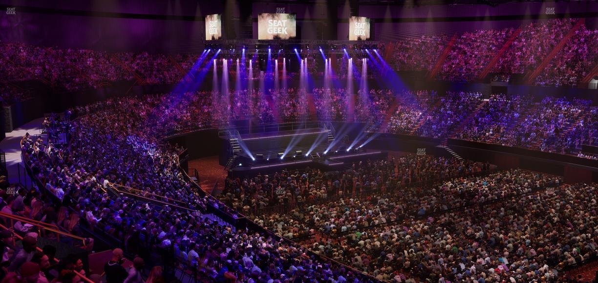 Kia Forum - Section 231 Seat View