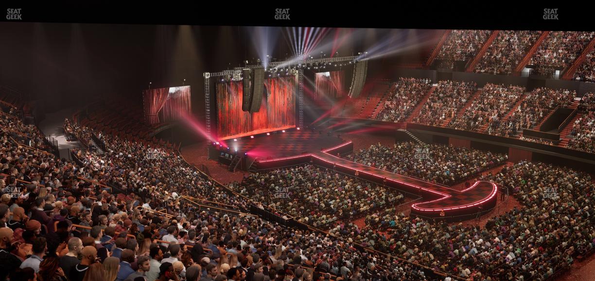 Kia Forum - Section 231 Seat View