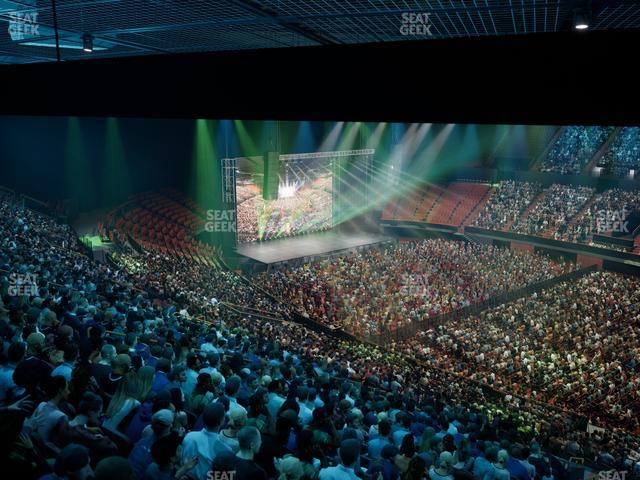 Kia Forum - Section 231 Seat View