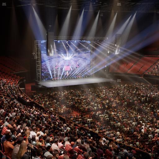 Kia Forum - Section 231 Seat View