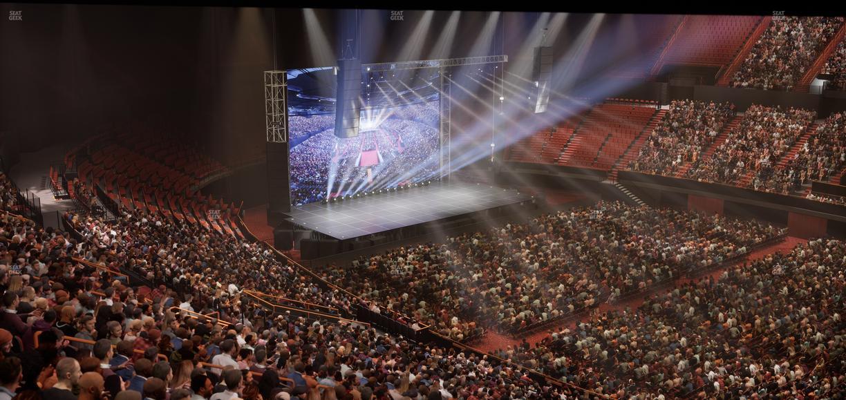 Kia Forum - Section 231 Seat View