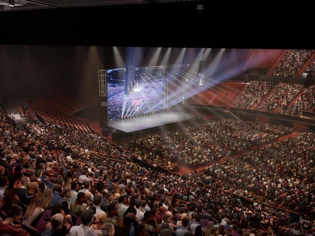 Kia Forum - Section 231 Seat View