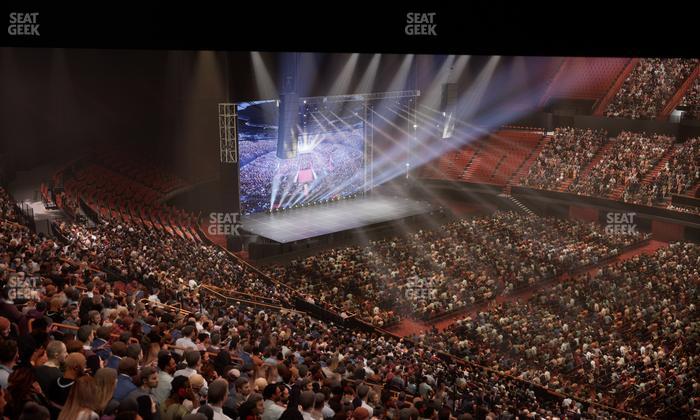 Kia Forum - Section 231 Seat View