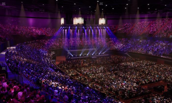 Kia Forum - Section 232 Seat View