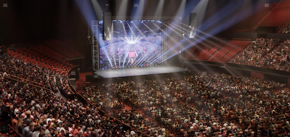 Kia Forum - Section 232 Seat View