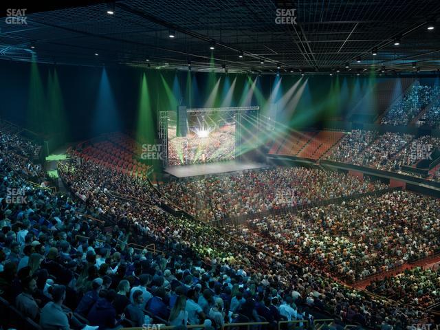 Kia Forum - Section 232 Seat View