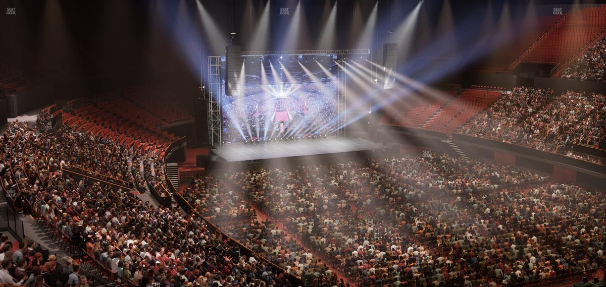 Kia Forum - Section 233 Seat View