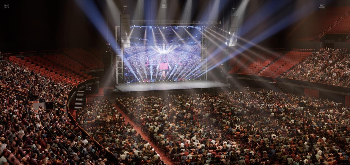 Kia Forum - Section 233 Seat View