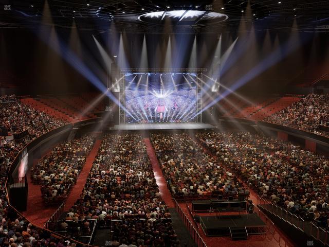 Kia Forum - Section 235 Seat View