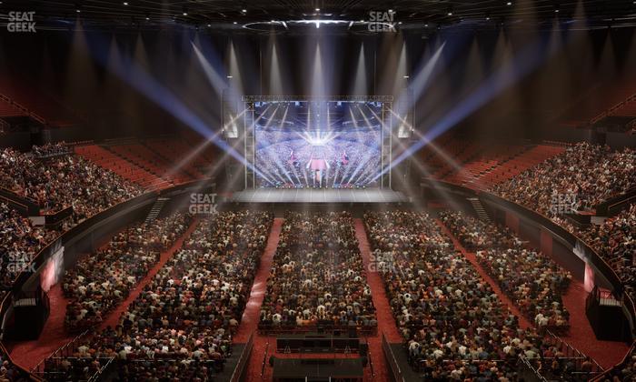 Kia Forum - Section 236 Seat View