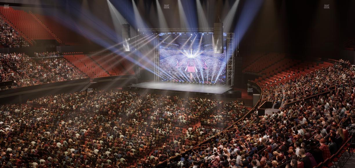 Kia Forum - Section Box 204 Seat View