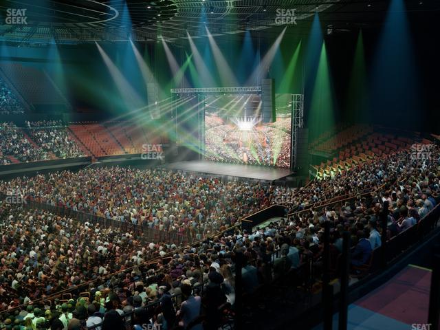 Kia Forum - Section Box 206 Seat View