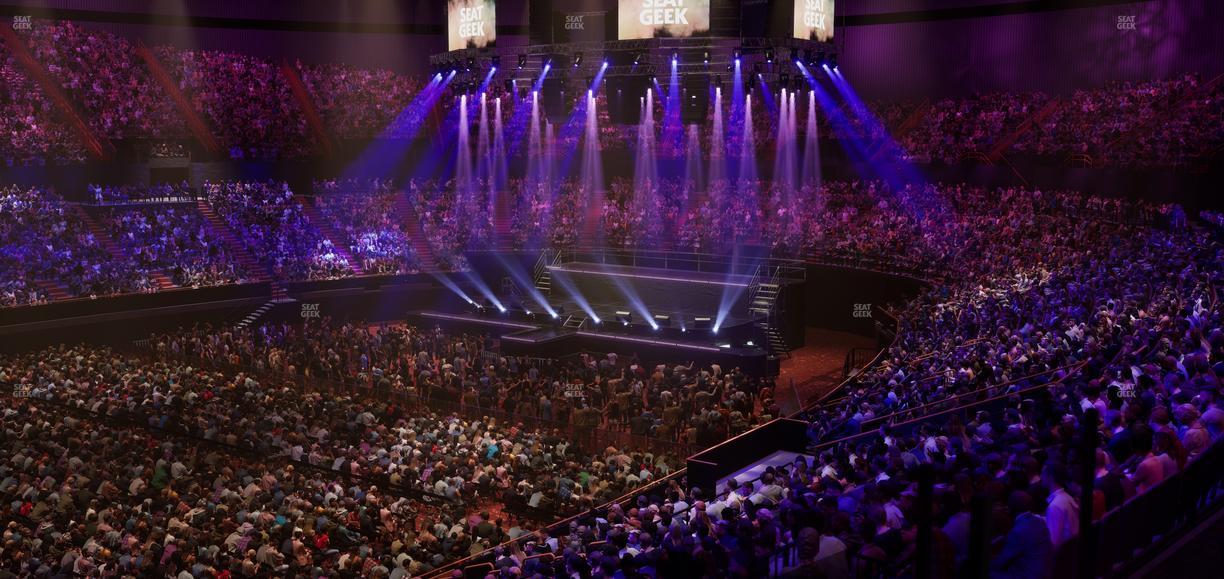 Kia Forum - Section Box 206 Seat View