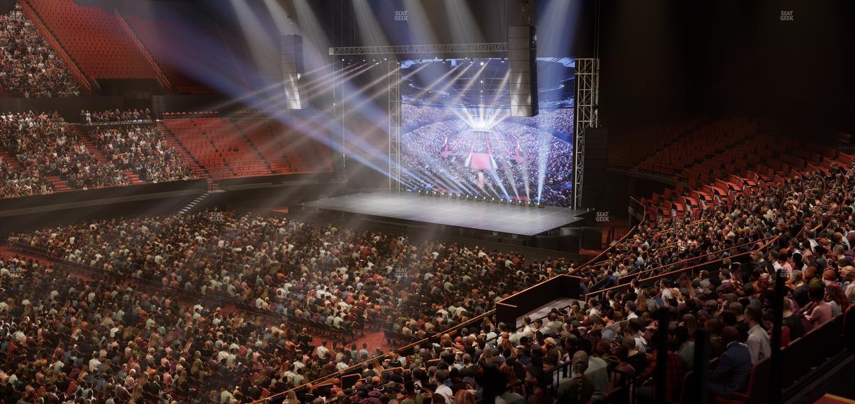 Kia Forum - Section Box 206 Seat View