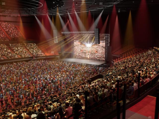 Kia Forum - Section Box 206 Seat View