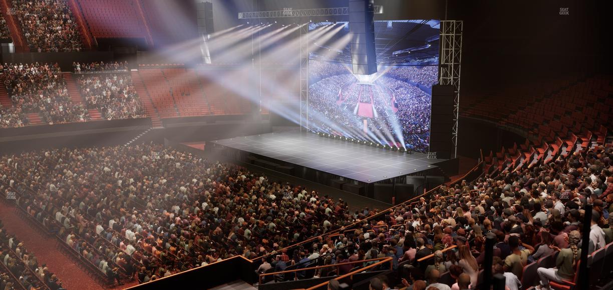 Kia Forum - Section Box 208 Seat View