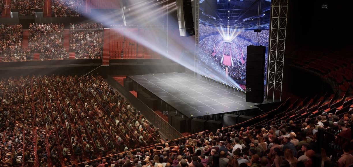 Kia Forum - Section Box 210 Seat View