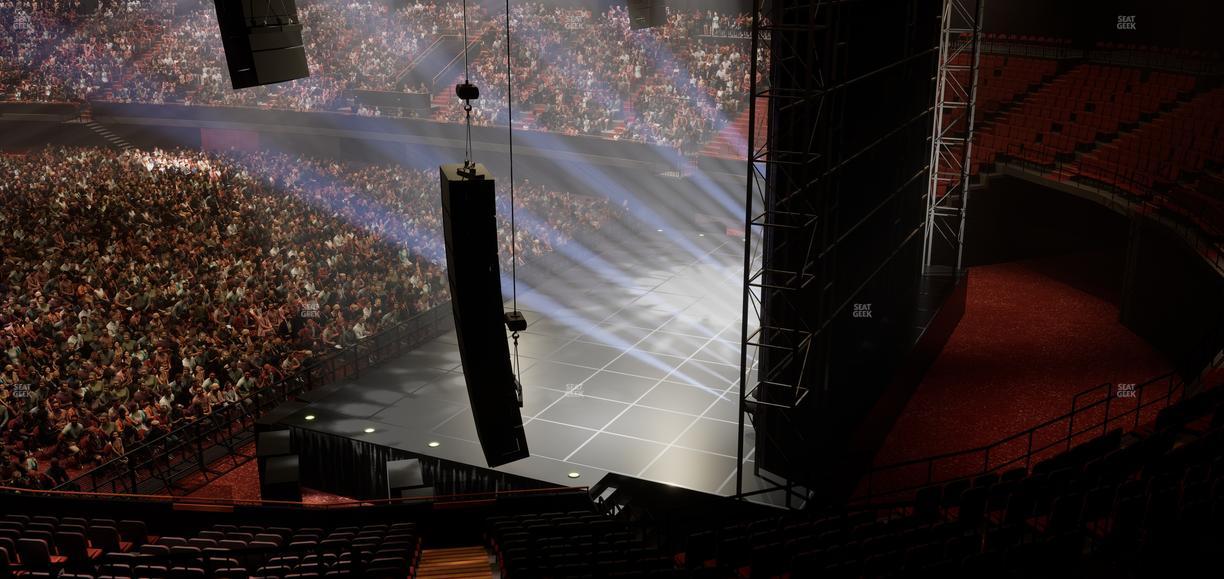 Kia Forum - Section Box 214 Seat View