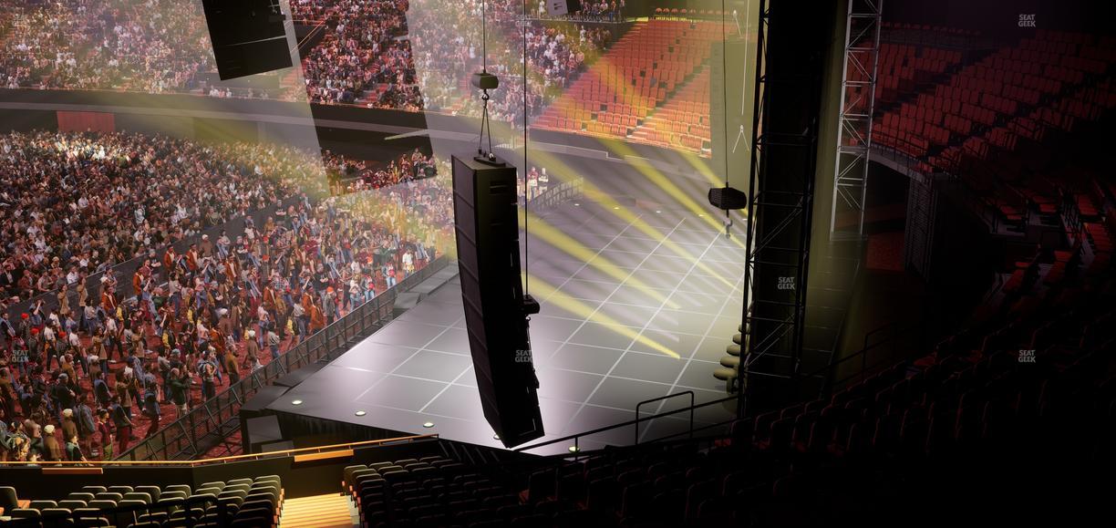 Kia Forum - Section Box 214 Seat View