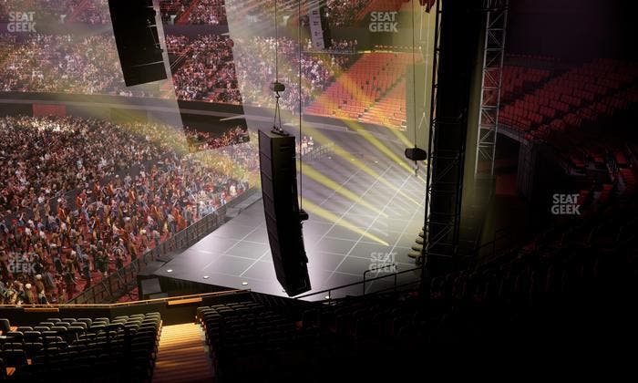 Kia Forum - Section Box 214 Seat View