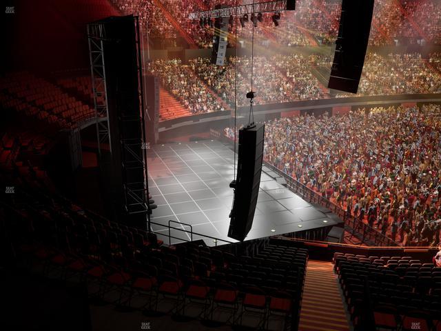 Kia Forum - Section Box 222 Seat View