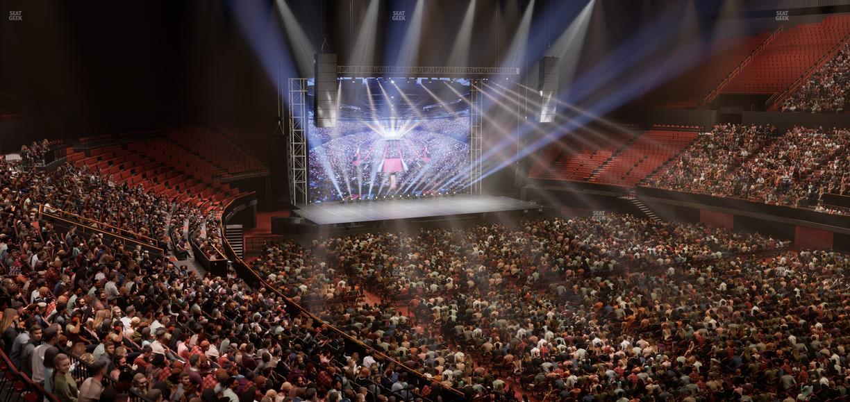 Kia Forum - Section Box 232 Seat View