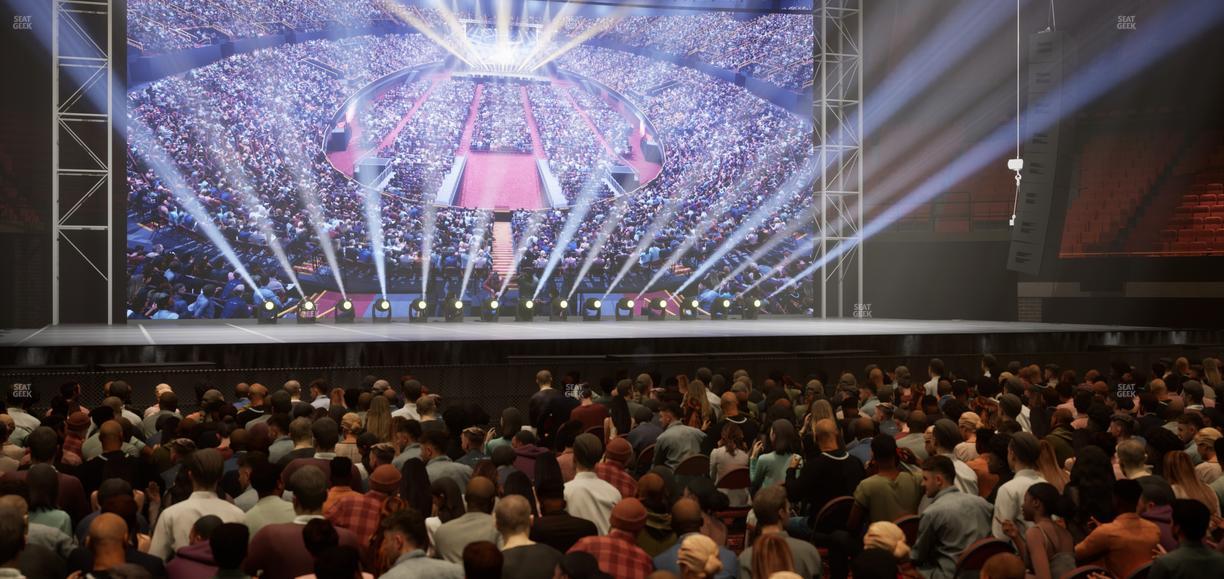 Kia Forum - Section Floor B Seat View