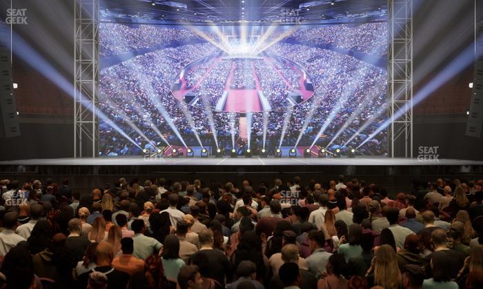 Kia Forum - Section Floor C Seat View