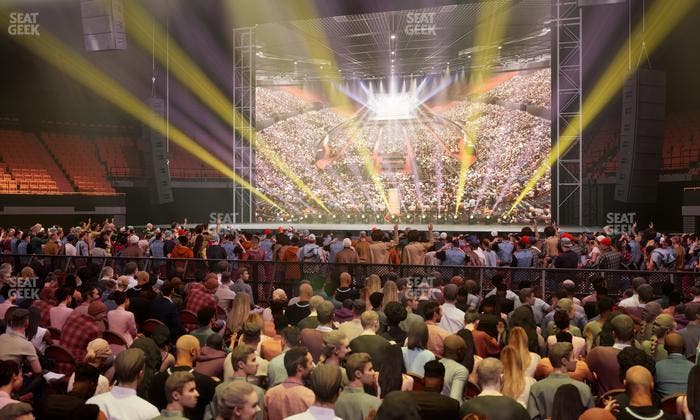 Kia Forum - Section Floor D Seat View