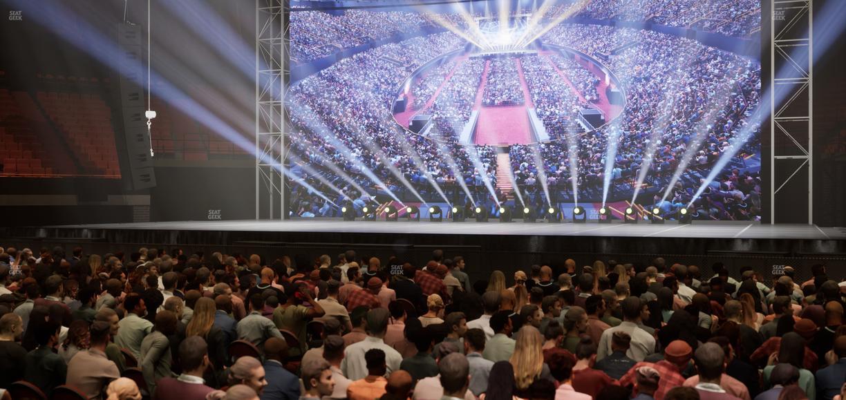 Kia Forum - Section Floor D Seat View