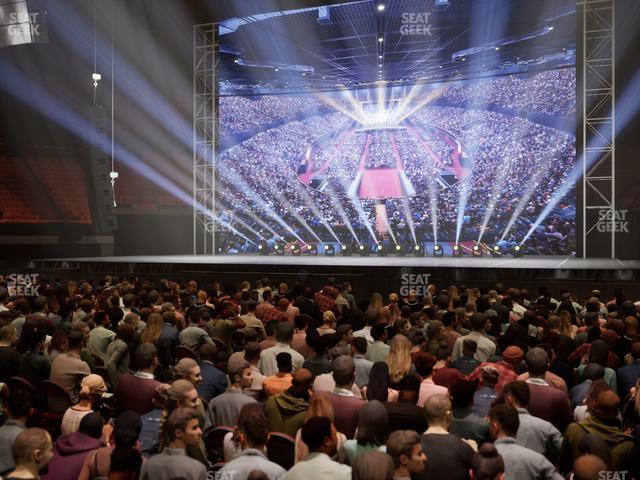 Kia Forum - Section Floor D Seat View