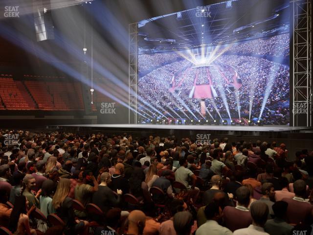 Kia Forum - Section Floor E Seat View