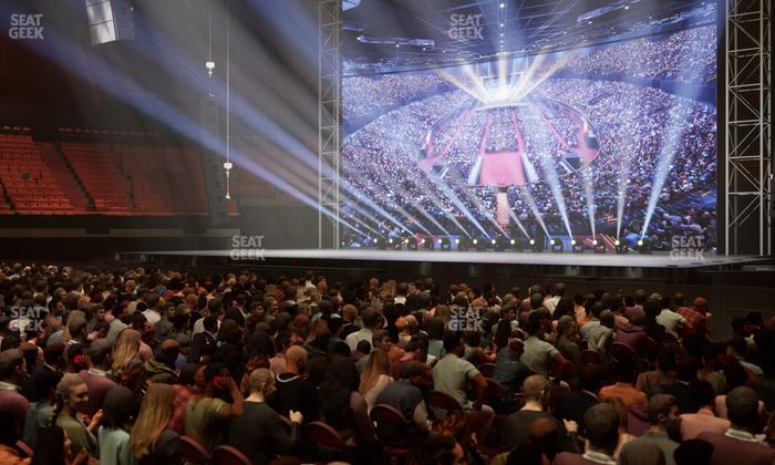 Kia Forum - Section Floor E Seat View