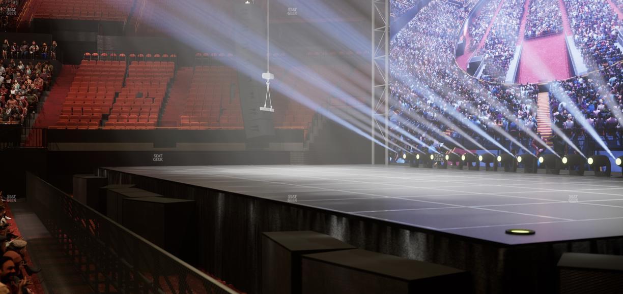 Kia Forum - Section Floor E Seat View