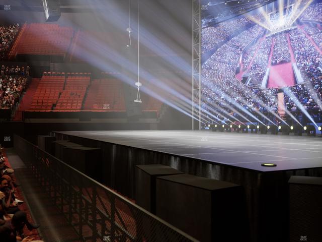 Kia Forum - Section Floor E Seat View