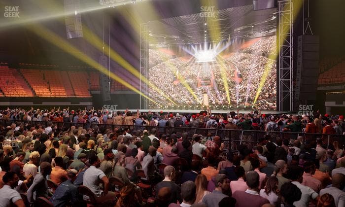 Kia Forum - Section Floor E Seat View